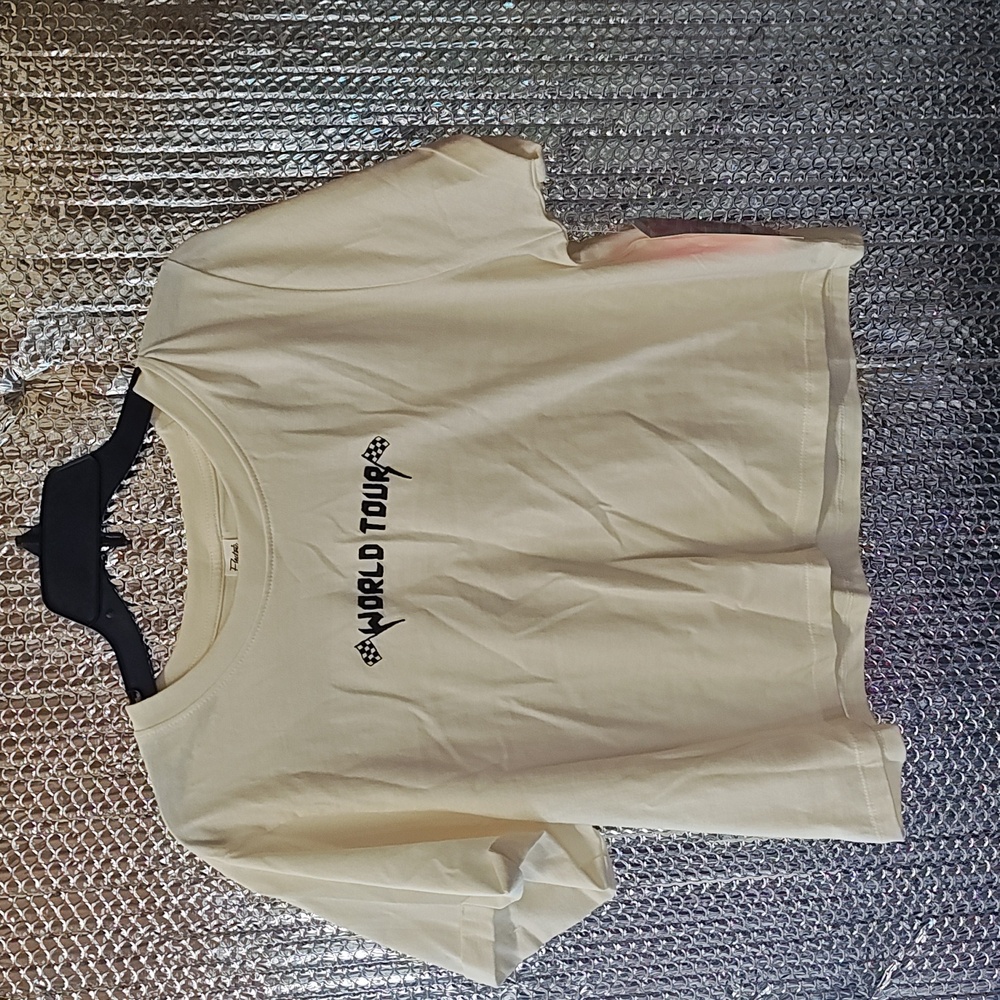 Electric Pink World Tour Crop Top